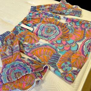 Trina Turk Large Off the Shoulder Blouse